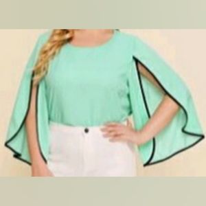 Split Sleeve Blouse